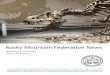 Rocky Mountain Federation News - RMFMSrmfms.org/uploads/newsletters/2019/2019-09-Sept-Oct... · 2019. 9. 9. · Rocky Mountain Federation News, Vol 50, Issue 6 Page 1 . Rocky Mountain
