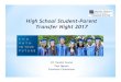 High School Student-Parent Transfer Night 2017students.ivc.edu/transfercenter/presentations/HSSPTN.pdf · UCs – 3.0 GPA and up (Comprehensive review) CSUs – 2.0 GPA and up §CSUDH