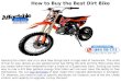 How to buy the Best Dirt Bike