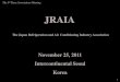 JRAIA · 2013. 9. 24. · established; Law on Promoting Green Purchasing . 〇 Law of the Recycling of End-of-Life Vehicles . 〇 Fluorocarbons Recovery & Destruction Law revised