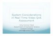System Considerations in Real Time Video QoE Assessment · VOD Bandwidth + received packets 1 20 77.83 84.10 79.85 General VOD Bandwidth + received packets 1 20 84.73 83.61 80.60