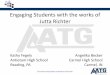 Engaging Students with the works of Jutta Richter · American Association of Teachers of German About the Presenters Kathy Fegely 7-12 th grade German instructor at Antietam High