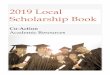 2019 Local Scholarship Book - ISD 622...Co-Action Academic Resources 3 2019 Local Scholarship Book Dear Seniors and Parents, This Scholarship Book contains information about scholarships