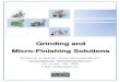 Grinding and Micro-finishing Solutions - US Korea Hotlink...Grinding and Micro-Finishing Solutions 344 Bloor St. W. Suite 607, Toronto, ON Canada M5S 3A7 / TEL. +1 416 – 423 –