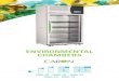 EnvironmEntal ChambErs - Caron Products · 2019. 3. 11. · EnvironmEntal ChambErs. For WhEn YoU’rE sErioUs aboUt stabilitY Purpose-designed chambers, for iCh Q1 a and other demanding