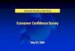Consumer Confidence Survey - ocfl.net...Question 4 How likely are you to shop in a store in the next 3 to 4 weeks? Question 5 Are you more likely to shop in a store or dine at a restaurant
