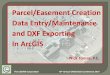 Parcel/Easement Creation Data Entry/Maintenance and DXF ... · The CEDRA Corporation 18th Annual OKSCAUG Conference 2015 Nick Tonias, P.E. Parcel/Easement Creation Data Entry/Maintenance