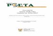 The PSETA Sector Skills Plan Update for 2016-2017...Alignment with national strategies and plans .....23 Chapter 3: Extent of skills mismatches ... GSETA Forum Government Sector Education
