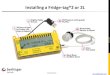 Installing a Fridge-tag®2 or 2L - Berlinger USA...Steps for properly starting & using a Fridge -tag®2 or 2L r CONFIDENTIAL Info.us@berlinger.com 1. Set up sensor & cool for 2 hours