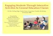 Engaging Students Through Interactive Activities In ... Engaging Students Through Interactive Activities