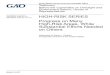 GAO-17-375T, HIGH-RISK SERIES: Progress on Many High-Risk … · GAO-17-317 (Washington, D.C.: Feb. 15, 2017). Letter . High-Risk Areas Making Progress . Page 2 GAO-17-375T : Agencies