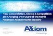How Consolidation, Choice & Competition are Changing the … · 2017. 9. 25. · New Prescriptions. Total Prescriptions. MAT Oct 2013. MAT Oct 2014. Change • Nearly 60,000 veterinarians