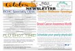 New NEWSLETTER · 2019. 10. 10. · NEWSLETTER. Schedule your yearly physicals! Breast Cancer Awareness Month Rawlins County Health Center Centura Health. Cardiac wellness Openings