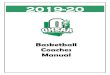 2001 OHSAA State Basketball Tournament – Participants Manual · 2020. 1. 9. · basketball coaching profession, and to work together for the improvement of conditions in Ohio High