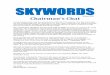 SKYWORDS - Oct2020.p… · edition of Skywords. There will be no opportunity to raise new issues for voting after November 1st, as per the Club Constitution. At the AGM, in addition