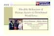 Flexible Behaviour of Human Actors in Distributed Workflowsvsis- · Microsoft PowerPoint - Ppt0000004.ppt [Schreibgeschützt] Author: Alex Created Date: 3/11/2011 2:07:12 PM 