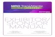 EXHIBITOR/ SPONSOR MANUAL...8 Registration and Profiles Your Team 14 Exhibitor Representatives 17 Admins and Members Getting Started 19 Set up your Virtual Exhibit Exhibitor Profile