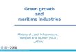 Green growth and maritime industries · 7. Example: BWM Convention from green growth viewpoint BWM convention adopted in 2004 requires ballast water treatment to eliminate harmful