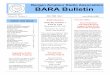 Eeting D BARA Bulletin · MEMBERSHIP APPLICATION Discuss radio and computer problems Interested in learning more about amateur radio and meeting new people? Then join the Bergen Amateur