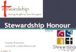 Stewardship Honour - EJC Training School•Our talents are given to us by God according to our abilities, see Matthew 25:15 “And unto one he gave five talents, to another two, and