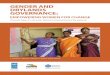 GENDER AND DRYLANDS GOVERNANCE - CORE · stakeholder interests, and poor opportunities for dryland citizen engagement. Dryland women face additional constraints to participat in governance
