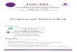 Program and Abstract Bookstep.unison.org.tw/ismi2014/file/ISMI2014 Program and Abstract Book.… · and business analysis and optimization (BAO). ... FY Su Macronix International