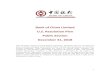 Bank of China Limited U.S. Resolution Plan Public Section … · 2018. 12. 31. · Bank of China Limited U.S. Resolution Plan Public Section December 31, 2018 This document contains