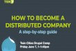 HOW TO BECOME A DISTRIBUTED COMPANY - DrupalCorn to... · 2020. 1. 1. · HOW TO BECOME A DISTRIBUTED COMPANY A step-by-step guide Twin Cities Drupal Camp Friday June 7, 1–1:45pm