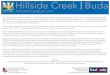 Hillside Creek Budahillsidecreekbuda.com/assets/HillsideCreekBudaMarketing...The Hillside Creek subdivision in Buda is a new construction residential community with “potential”