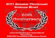 Welcome to the Twentieth Annual Greater Cincinnati Regional ......2011 Greater Cincinnati Regional Science Bowl Prizes The First Place Team, alternate, and coach will receive an all