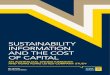 SUSTAINABILITY INFORMATION AND THE COST OF CAPITAL...3.2.1 Cost of capital metric 12 3.2.2 Sustainability ratings 12 3.2.3 Other financial and market variables 13 4. EMPIRICAL RESULTS