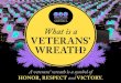 What is a VETERANS’ WREATH?...THIS YEAR, WHEN YOU PLACE A WREATH ON A VETERAN’S GRAVE, you will know it is not just a wreath. It’s your personal gift to an American hero, and