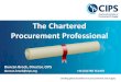 The Chartered Procurement Professional Capability Development Procurement Leadership Chartered Status