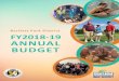 Bartlett Park District FY2018‐19 ANNUAL BUDGET · service practices. DM March 2019 4. Investigate where best to utilize electronic evaluations and implement. DM October 2018 5