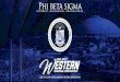 Phi beta sigma · Gamma Sigma Sigma Chapter Western Region 1st Vice Director Phi Beta Sigma Fraternity, Incorporated. HOST CHAPTER PRESIDENT Welcome Brothers! ... Our Sigma Beta Club