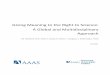 Giving to the Right to Science: A Global and Multidisciplinary … · 2019. 12. 16. · This report was prepared by the authors under the auspices of the AAAS Scientific Responsibility,