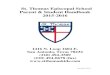 St. Thomas Episcopal School Parent & Student Handbook 2015 ...stthomaskids.com/.../2015-16_parent_handbook.pdf · St. Thomas Episcopal School Parent & Student Handbook 2015-2016 1416