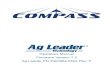 New Operators Manual Firmware Version 7.2 Ag Leader PN 4003964 … · 2018. 4. 5. · GENERAL A BOUT THIS M ANUAL Ag Leader PN 4003964-ENG Rev. P 1 GENERAL GAENERAL BOUT THIS MANUAL