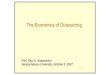 The Economics of Outsourcing - Strassmann Interest, Taxes Outsourcing Direct Costs Overhead Profits