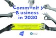 How could entrepreneurial communities contribute to a ...€¦ · community business contribute to a thriving economy and civil society? It tells us that community businesses feel