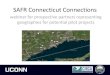 webinar for prospective partners representing geographies for ...SAFR Connecticut Connections webinar for prospective partners representing geographies for potential pilot projects