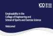 Employability in the College of ... - myuni. Employability and Placements Assistant Meet Your Employability