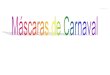 Mascaras de Carnaval - WordPress.com · Finishing the mask The finished mask If you wish to wear the mask attach a piece of elastic to the back sides with a stapler. If you wish to