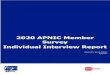 2020 APNIC Member Survey Individual Interview Report€¦ · APNIC 2020 Member Research - Qualitative Interview Findings FINAL Effects of Change of Interview Format As a result of