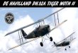DE HAVILLAND DH.82A TIGER MOTH II · The de Havilland DH.82 Tiger Moth is a 1930s biplane designed by Geoffrey de Havilland and was operated by theRoyal Air Force (RAF) and others