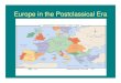 Europe in the Postclassical Era.ppt [Read-Only]mrfarshtey.net/classes/Europe-Postclassical_Era.pdf · The Byzantine Empire**: Eastern Europe. Byzantine HallmarksByzantine Hallmarks