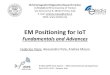 EM Positioning for IoTdaskalakispiros.com/files/International_Spring_School_on_Electroma… · Outline •EM Positioning for IoT – Intro and Motivation •Active Localization of