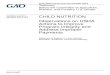 GAO-19-506T, CHILD NUTRITION: Observations on USDA … · child nutrition reauthorization, according to the Congressional Research Service. 2 USDA, 2020 USDA Budget Explanatory Notes