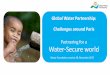 Partnering for a Water-Secure worldwaterconference.hisaar.org/wp-content/uploads/2018/01/Rudolph-C... · •Water scarcity in Pakistan –A bigger threat than terrorism •Pakistani