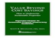 VALUE BEYOND COST SAVINGS€¦ · VALUE BEYOND COST SAVINGS How to Underwrite Sustainable Properties Expanded Chapter VI: Sustainable Property Underwriting Guidelines SCOTT R. MULDAVIN,